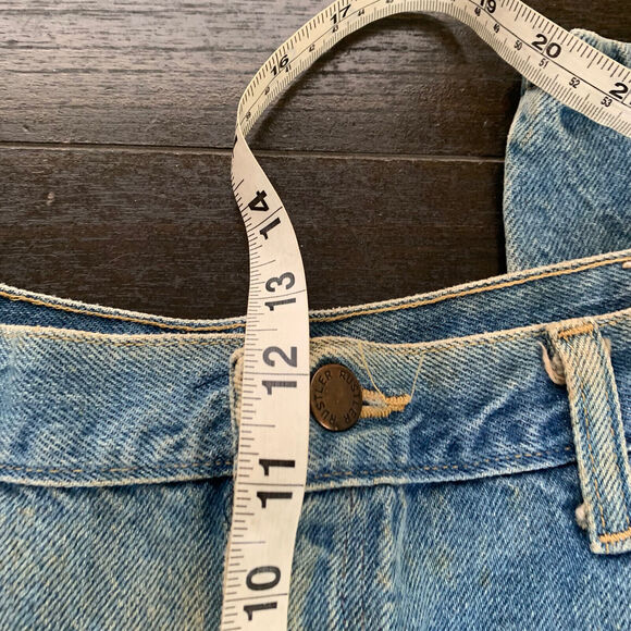 Vintage Rustler Jeans Mens Regular Fit Straight Blue Size 38x30 (Actual 35x29) - Picture 11 of 16